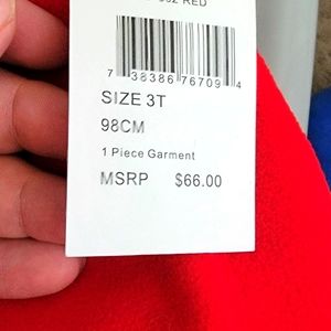 Goodlad 3T red Owl garment